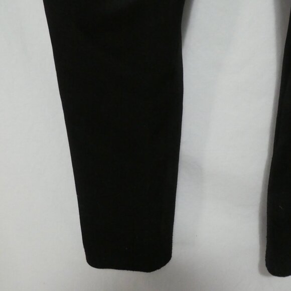STUDIO POINT | 16.5 inch waist measured | Black Joggers | Faux Front Pockets - Picture 15 of 16